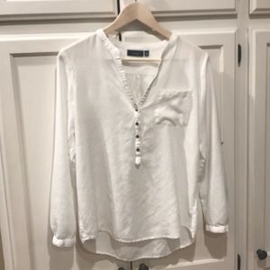 Off-white blouse